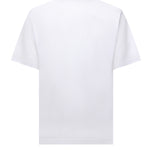T-shirt in cotone con patch logo G8PN9T FU7EQW0800 DOLCE & GABBANA 