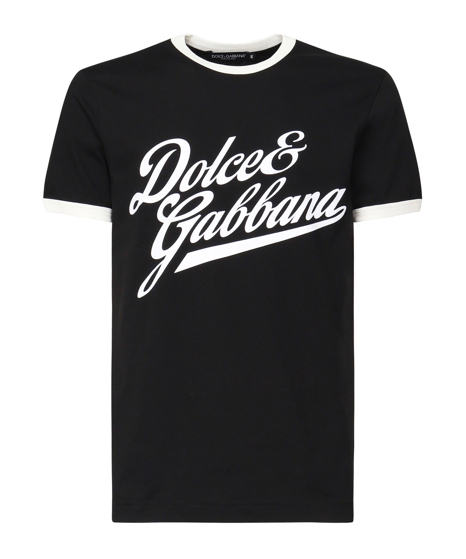 T-shirt in cotone con stampa G8PV1T G7PGCN0000 DOLCE & GABBANA 