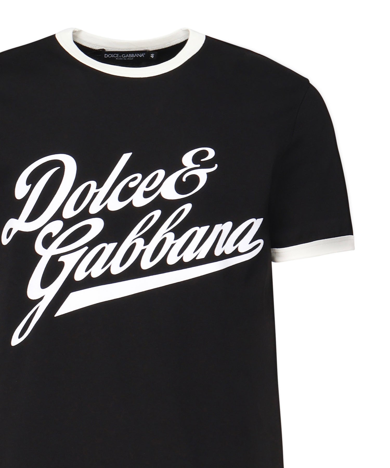 T-shirt in cotone con stampa G8PV1T G7PGCN0000 DOLCE & GABBANA 