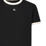 T-shirt in cotone con logo G8PV1Z G7PJ4N0000 DOLCE & GABBANA 
