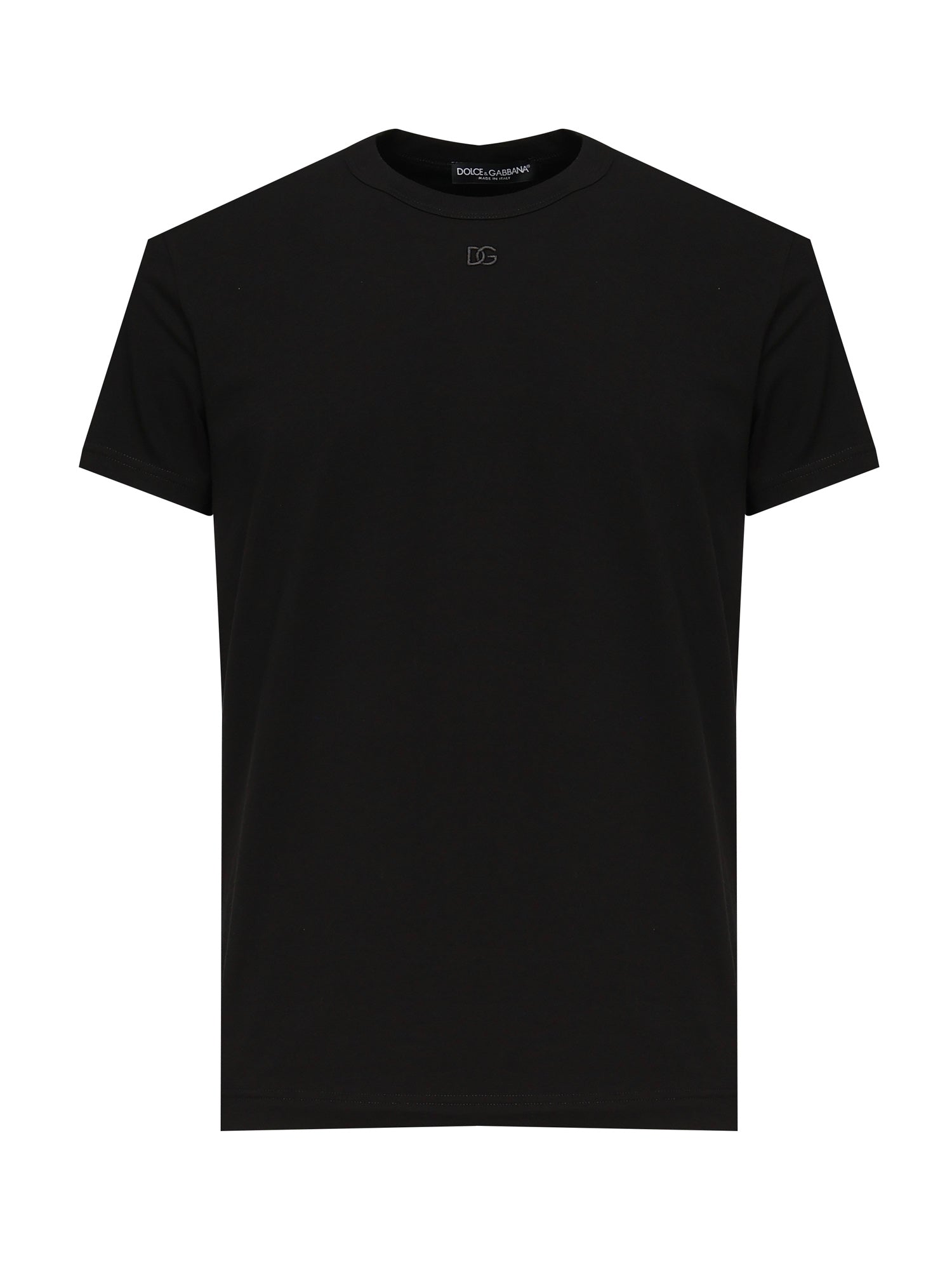 T-shirt con ricamo logo G8SX0Z G7PIYN0000 DOLCE & GABBANA 