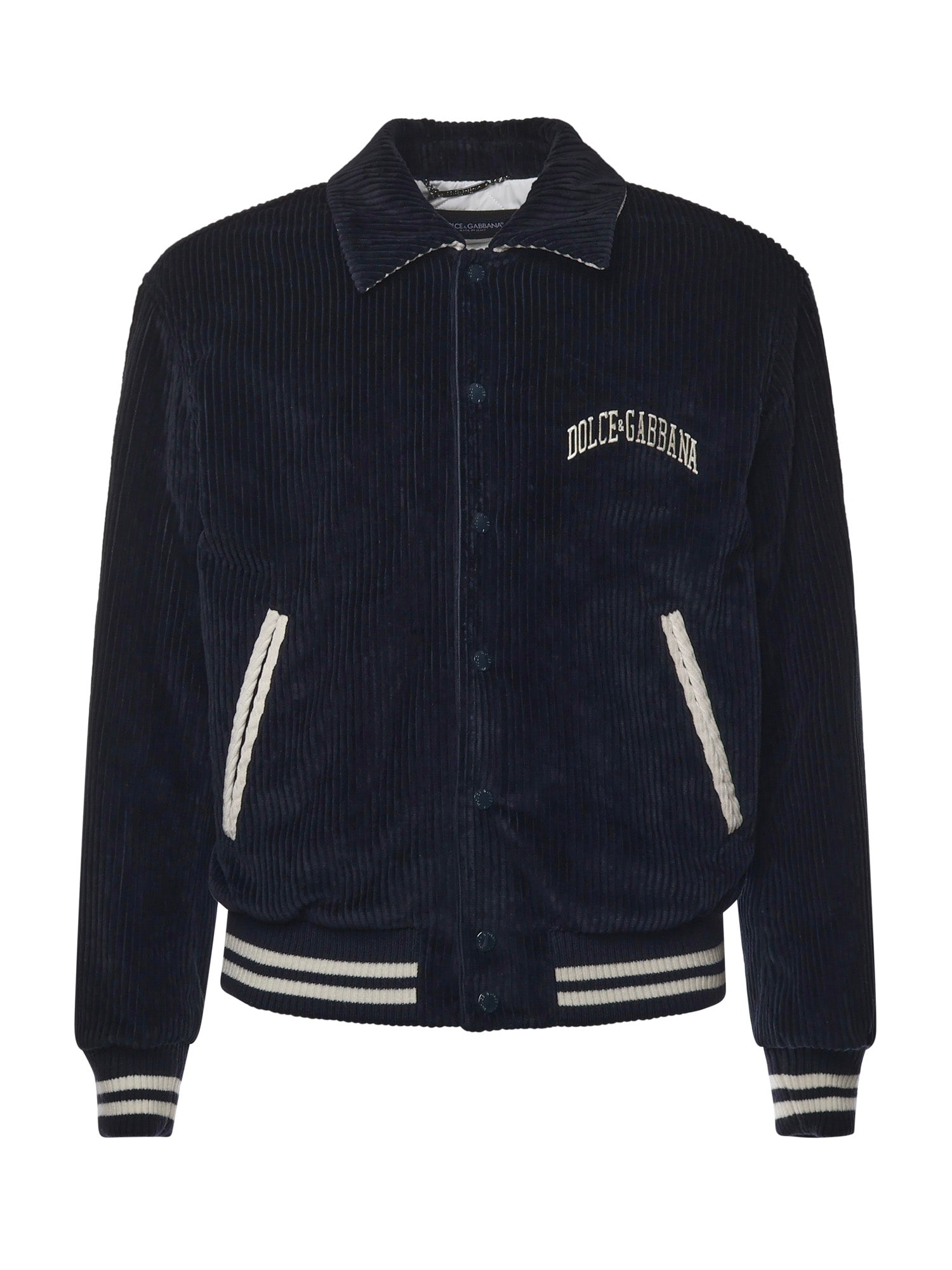 Bomber in velluto a coste G9BPXZ FUVLIB0665 DOLCE & GABBANA 