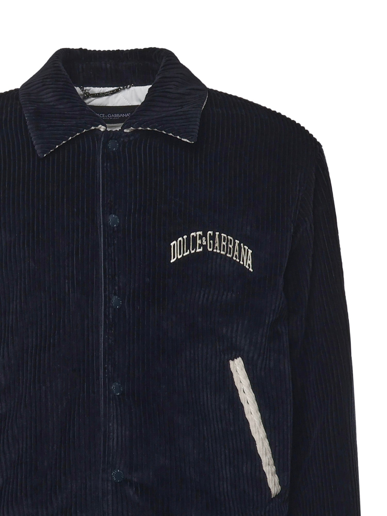 Bomber in velluto a coste G9BPXZ FUVLIB0665 DOLCE & GABBANA 