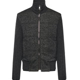 Giubbotto pied-de-poule in maglia G9BVST GJ846N0352 DOLCE & GABBANA 