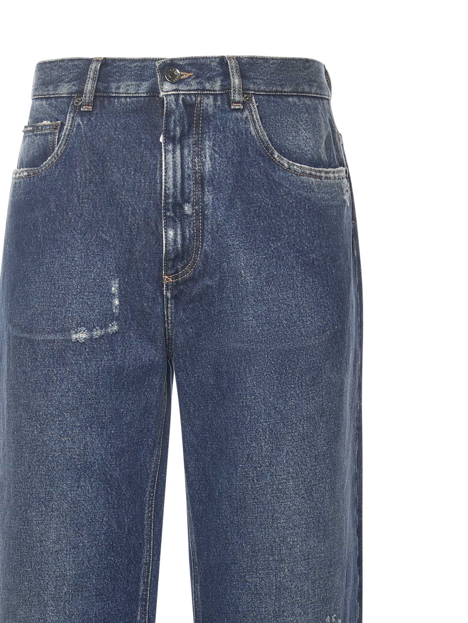 Jeans in denim di cotone GP18LD G8NH3S9001 DOLCE & GABBANA 