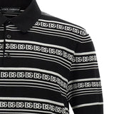 Polo in seta logata GXZ02T JBSN4N0004 DOLCE & GABBANA 