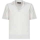 Polo in seta GXZ09Z JBSLVN4534 DOLCE & GABBANA 