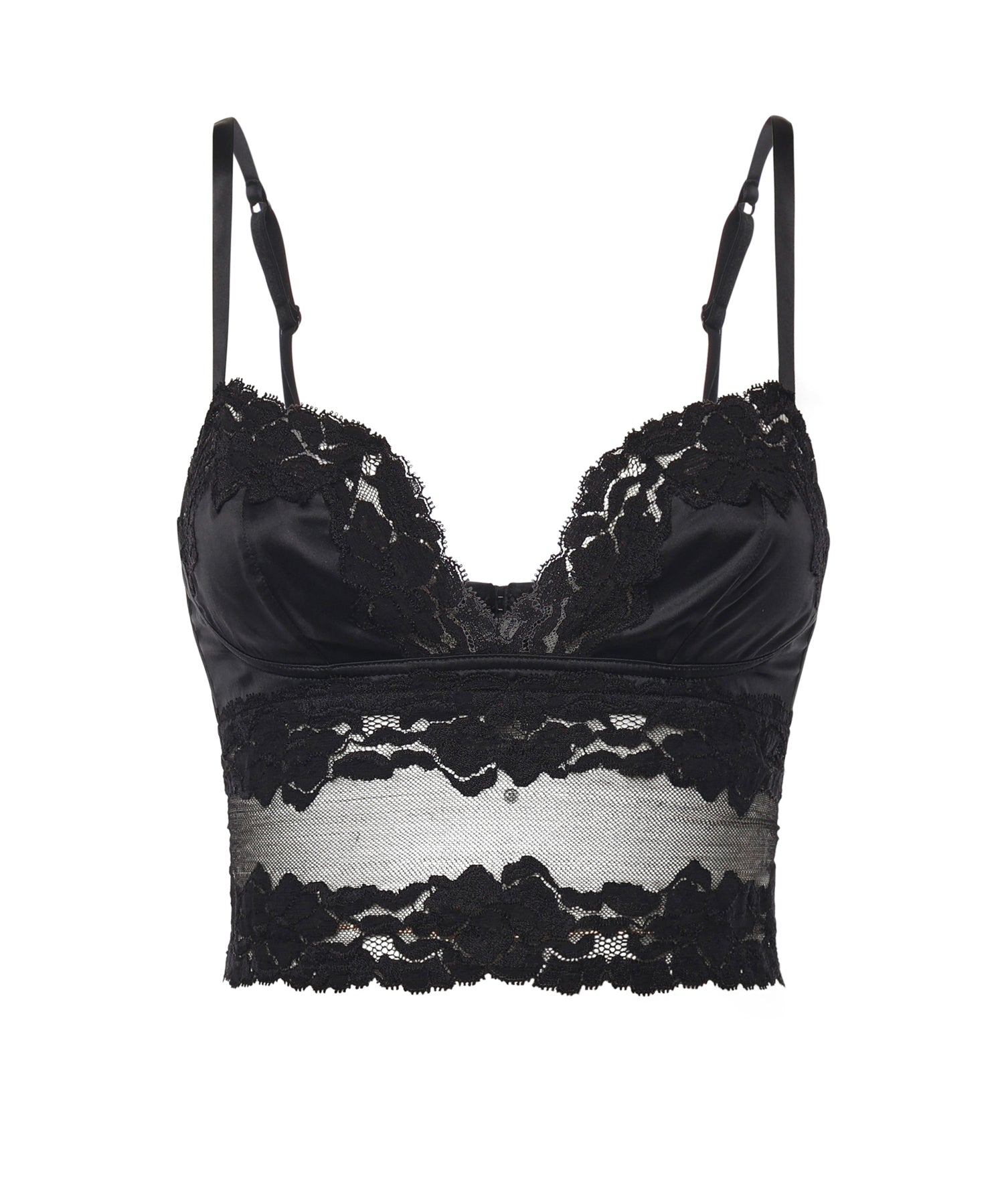 Top con reggiseno in pizzo e raso O7A33T ON07VN0000 DOLCE & GABBANA 