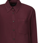 Camicia in levantina di viscosa DC375 IF0044D002O527 DONDUP 