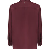 Camicia in levantina di viscosa DC375 IF0044D002O527 DONDUP 