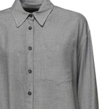 Camicia in levantina di viscosa<BR/> DC375 IF0044D002O903 DONDUP 