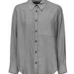 Camicia in levantina di viscosa<BR/> DC375 IF0044D002O903 DONDUP 