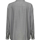 Camicia in levantina di viscosa<BR/> DC375 IF0044D002O903 DONDUP 