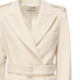 Cappotto lungo in lana e cashmere DJ743 WF0187DXXX004 DONDUP 