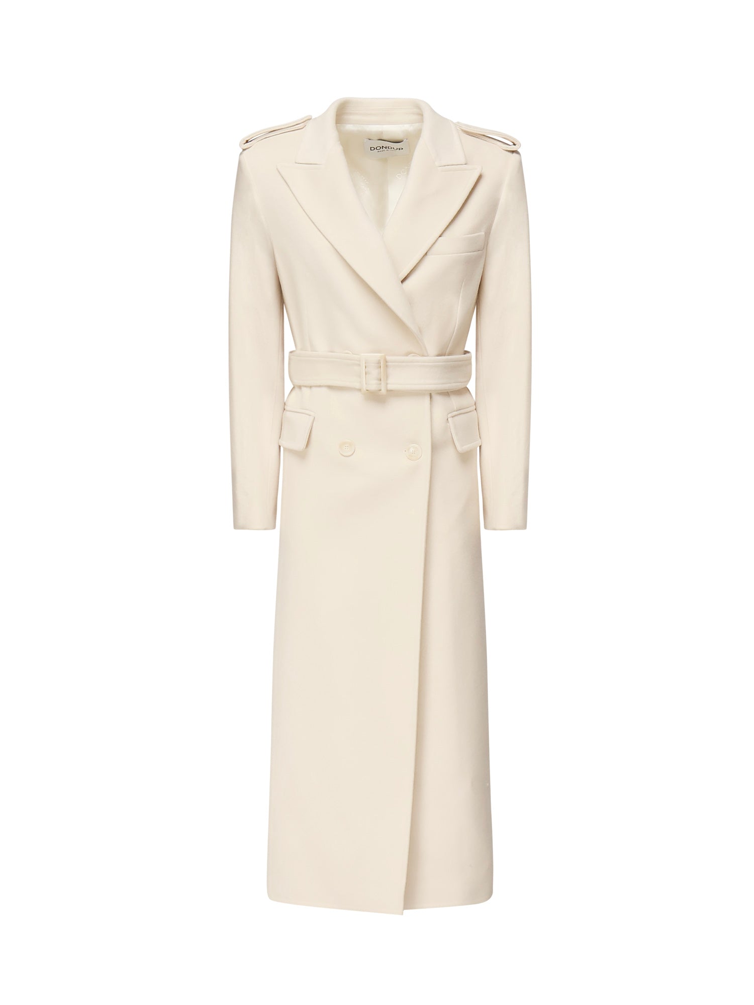 Cappotto lungo in lana e cashmere DJ743 WF0187DXXX004 DONDUP 