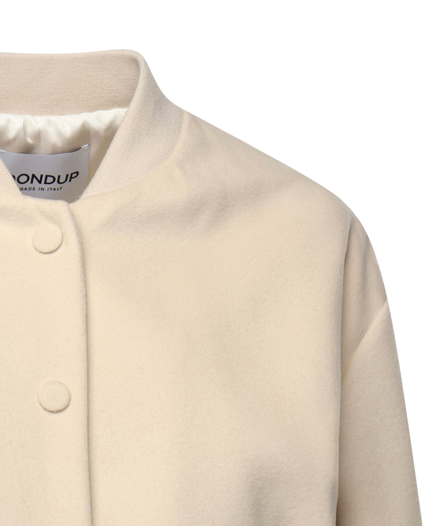 Bomber in velour lana e cashmere DJ747 WF0187DXXX004 DONDUP 