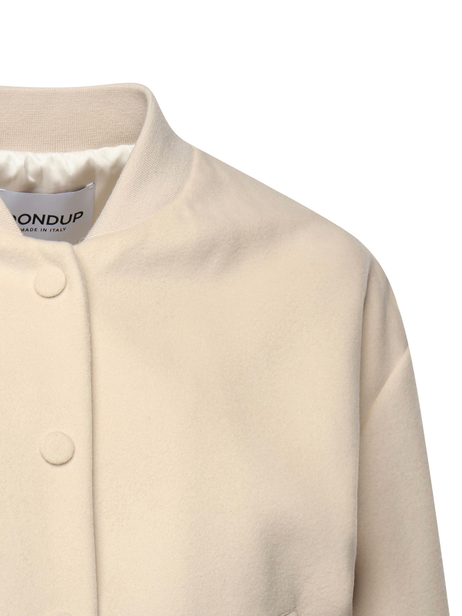 Bomber in velour lana e cashmere DJ747 WF0187DXXX004 DONDUP 