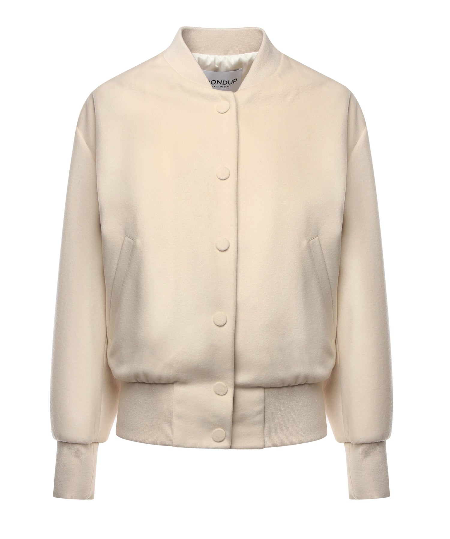 Bomber in velour lana e cashmere DJ747 WF0187DXXX004 DONDUP 