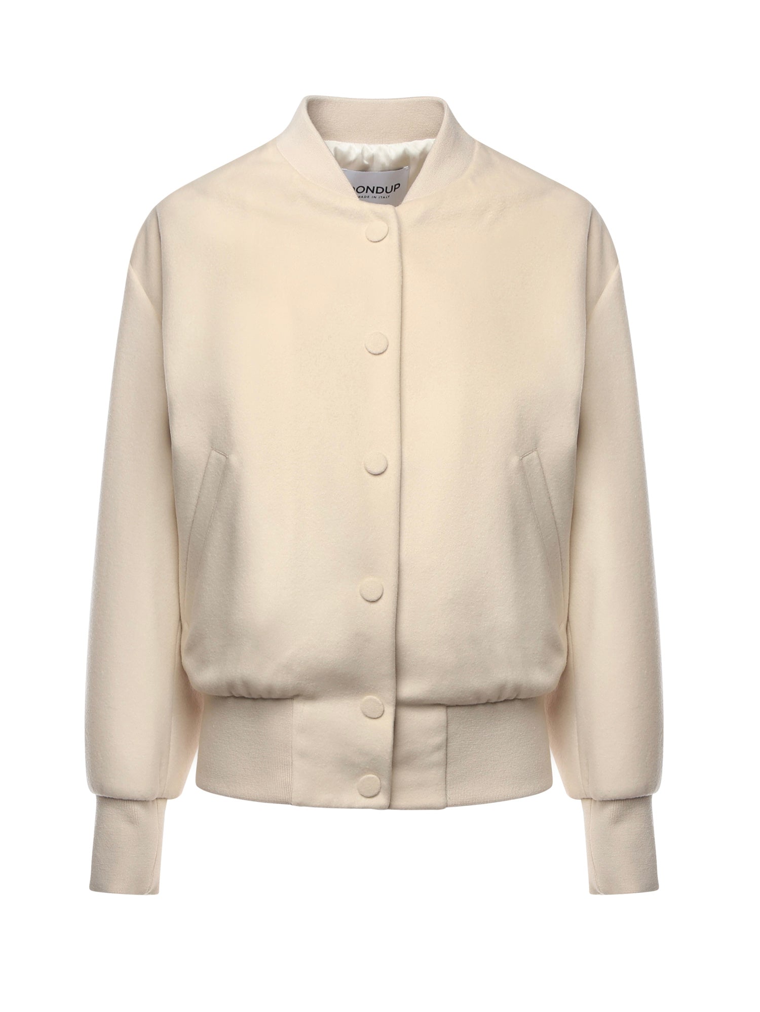 Bomber in velour lana e cashmere DJ747 WF0187DXXX004 DONDUP 