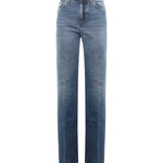 Jeans Amber in denim<BR/> DP619 DSE370DLI7800 DONDUP 