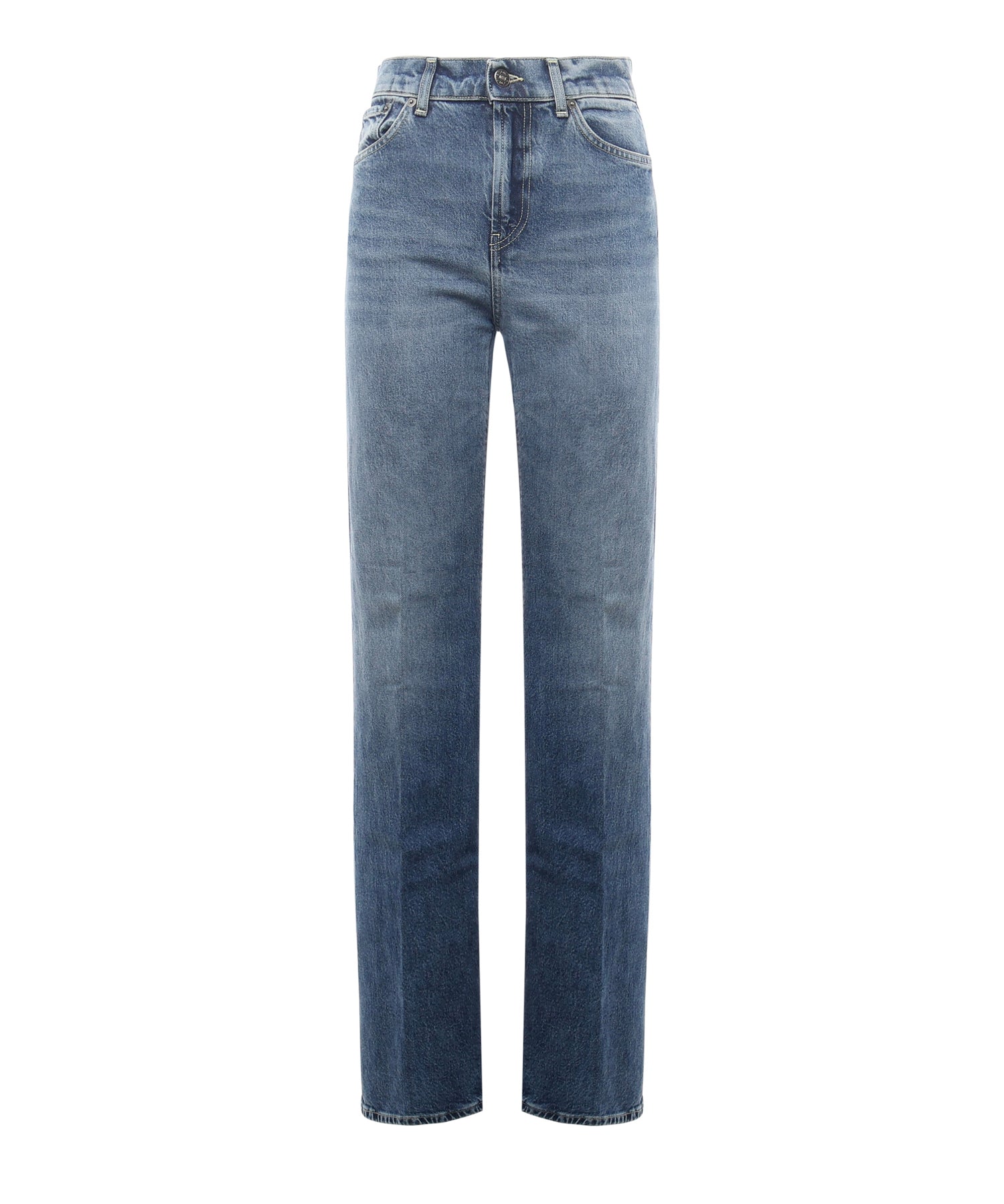 Jeans Amber in denim<BR/> DP619 DSE370DLI7800 DONDUP 