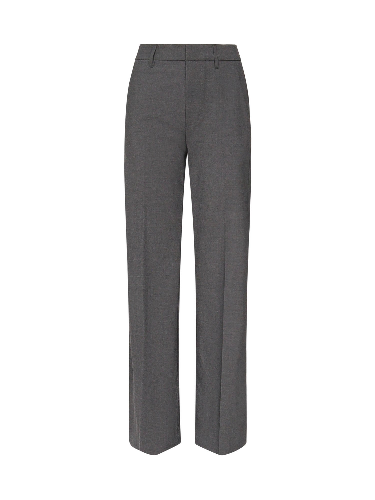 Pantaloni wide leg in cotone DP771 TS0009DXXX945 DONDUP 