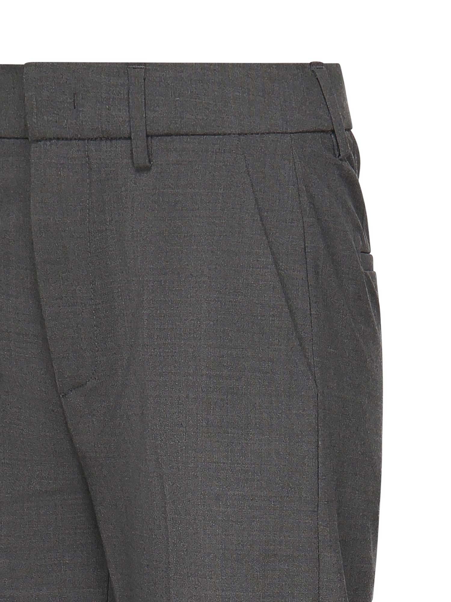 Pantaloni wide leg in cotone DP771 TS0009DXXX945 DONDUP 