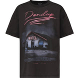 T-shirt con stampa DS034 JF0350DLQ2999 DONDUP 