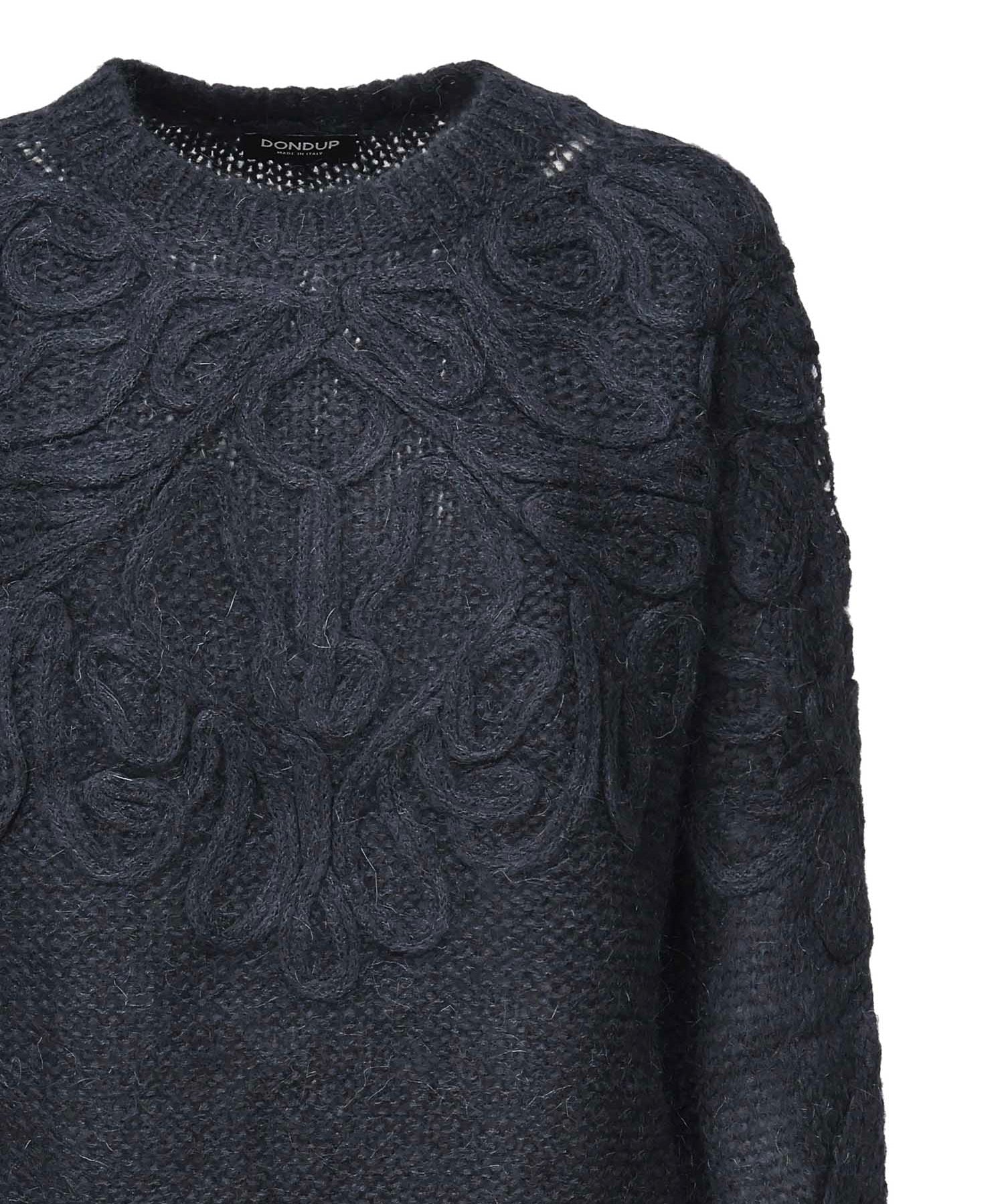 Pullover con ricamo DT391 M00973D2890 DONDUP 