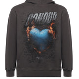 Felpa con stampa in cotone F509 KF0151DLQ3999 DONDUP 