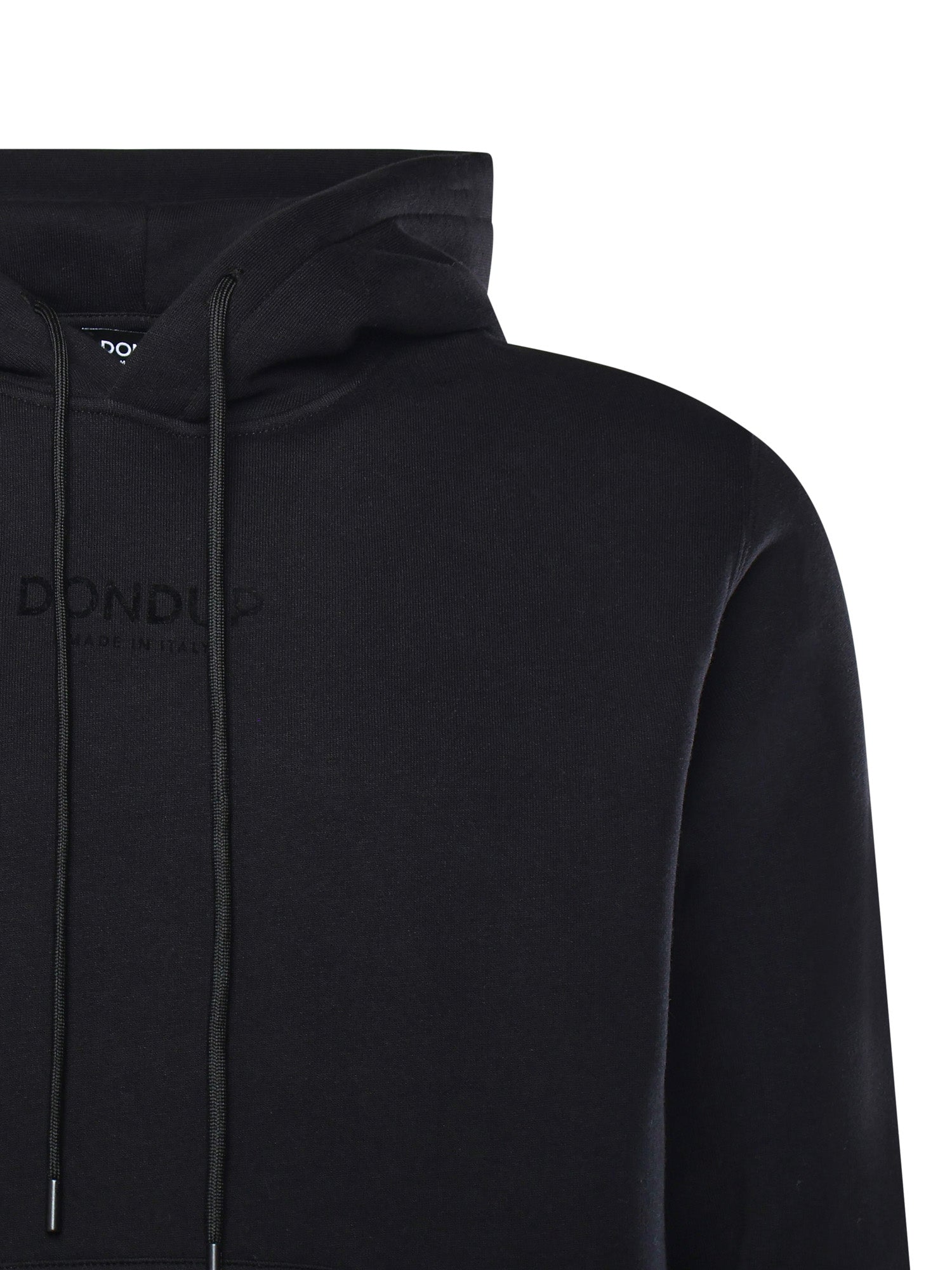 Felpa con cappuccio in cotone UF649 KF0196ULO8999 DONDUP 