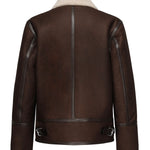 Giubbino con colletto shearling UJ971 PL0639UXXX737 DONDUP 