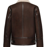 Giubbino con colletto shearling UJ971 PL0639UXXX737 DONDUP 