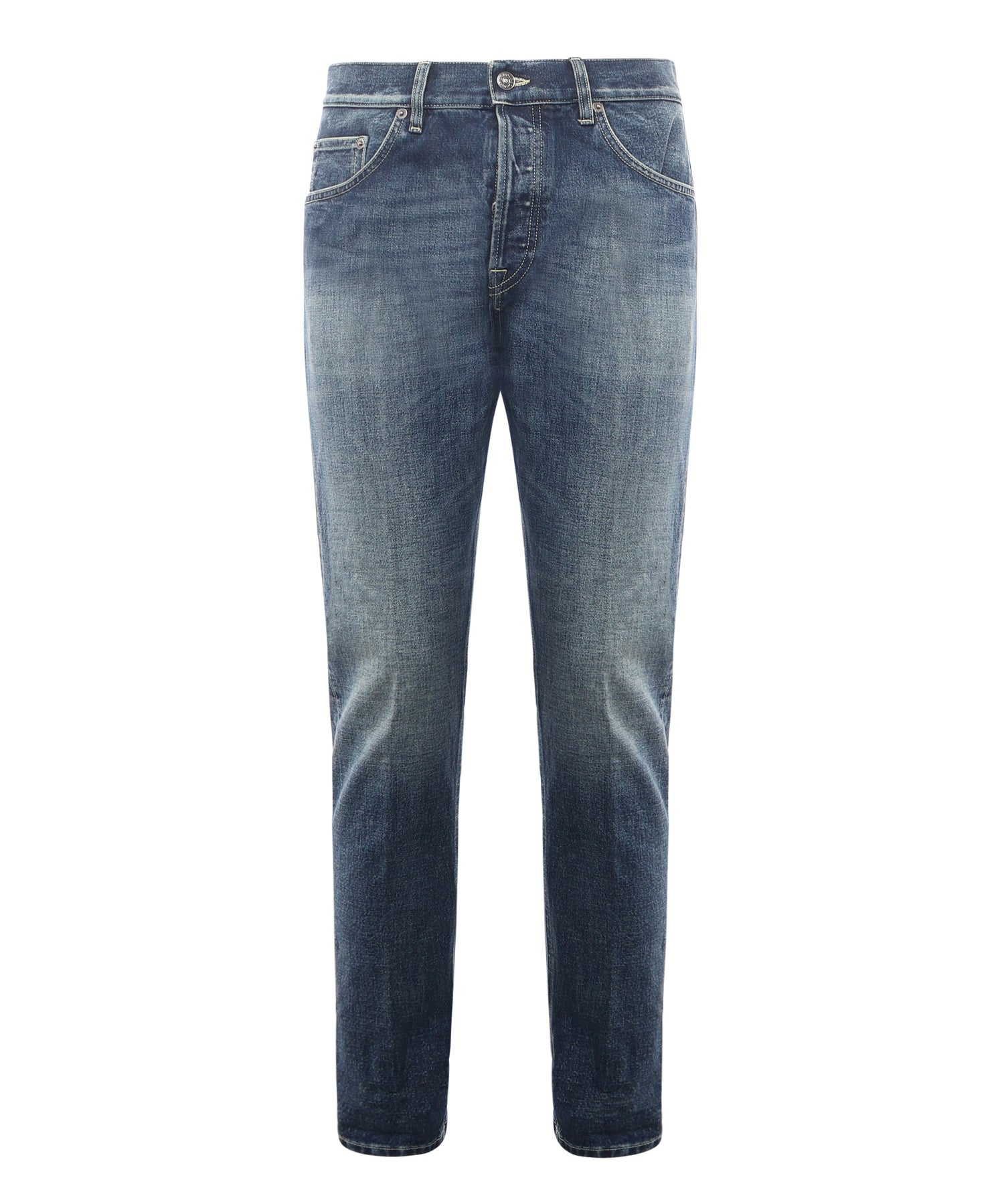Jeans Icon in denim<BR/> UP563 DF0282ULH9800 DONDUP 