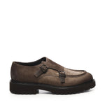Mocassino doppia fibbia in pelle DU2738PHILUF205 TM39 DOUCAL'S 