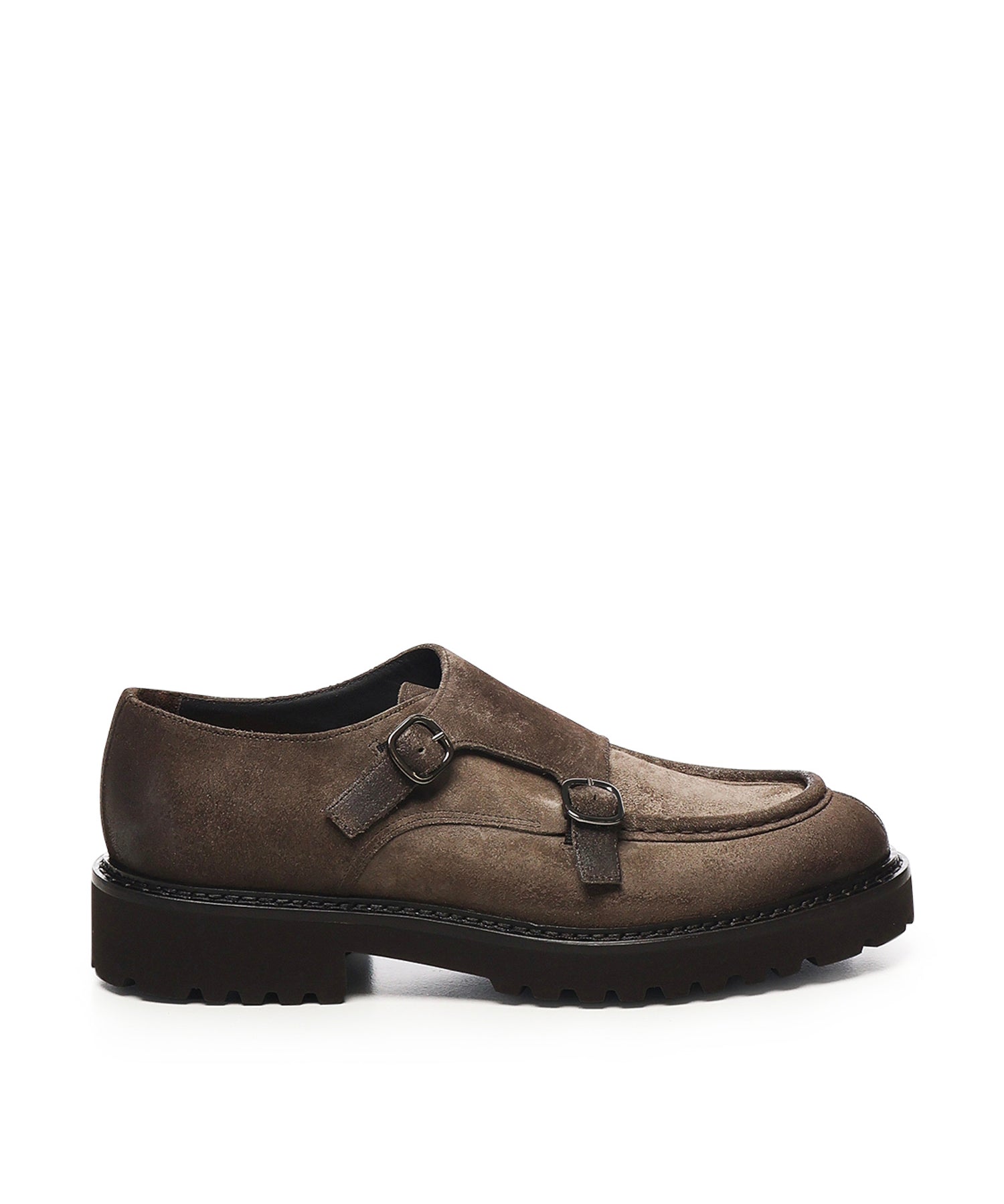 Mocassino doppia fibbia in pelle DU2738PHILUF205 TM39 DOUCAL'S 
