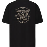 T-shirt Slogan Tresses<BR/> HTS259CO134 BL Drôle de Monsieur 