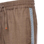 Pantalone "Le Pantalon Chevron" in lana IBP191WV009 BN Drôle de Monsieur 