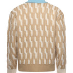 Cardigan "Le Cardigan Torsades" in lana ICA157WO018 OW Drôle de Monsieur 