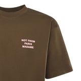 T-shirt "Le T-shirt Slogan" in cotone<BR/> ITS203CO002 KK Drôle de Monsieur 