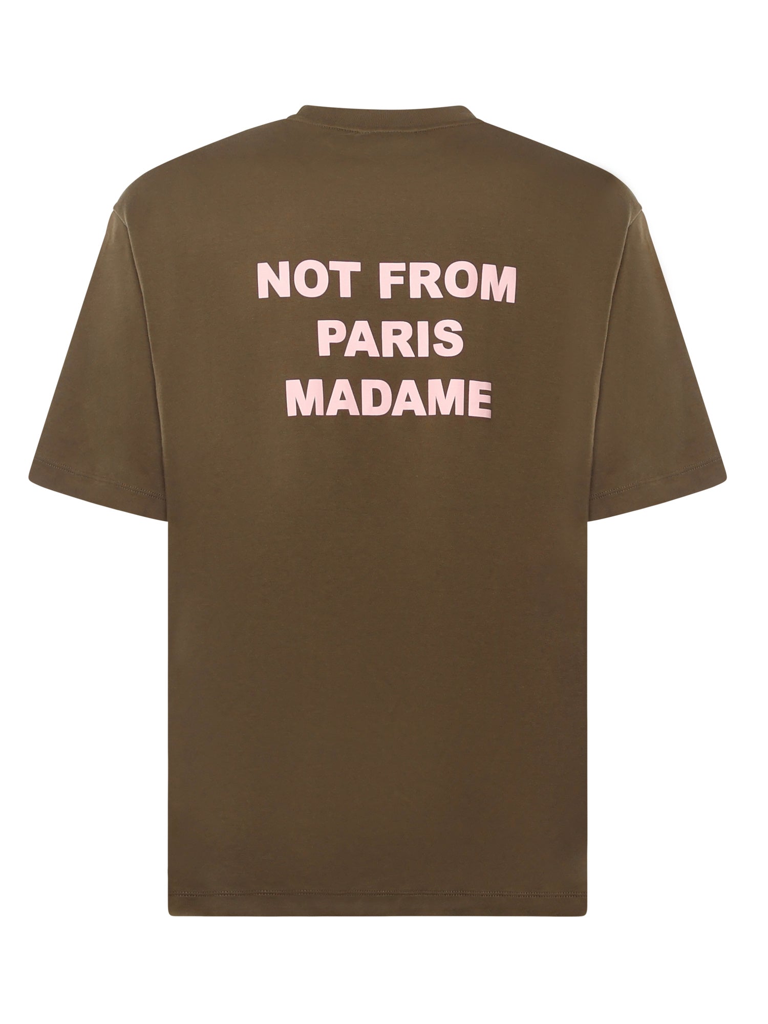 T-shirt "Le T-shirt Slogan" in cotone<BR/> ITS203CO002 KK Drôle de Monsieur 