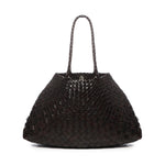 Borsa santa croce big 8892 DARK BROWN DRAGON DIFFUSION 