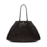 Borsa santa croce big 8892 DARK BROWN DRAGON DIFFUSION 