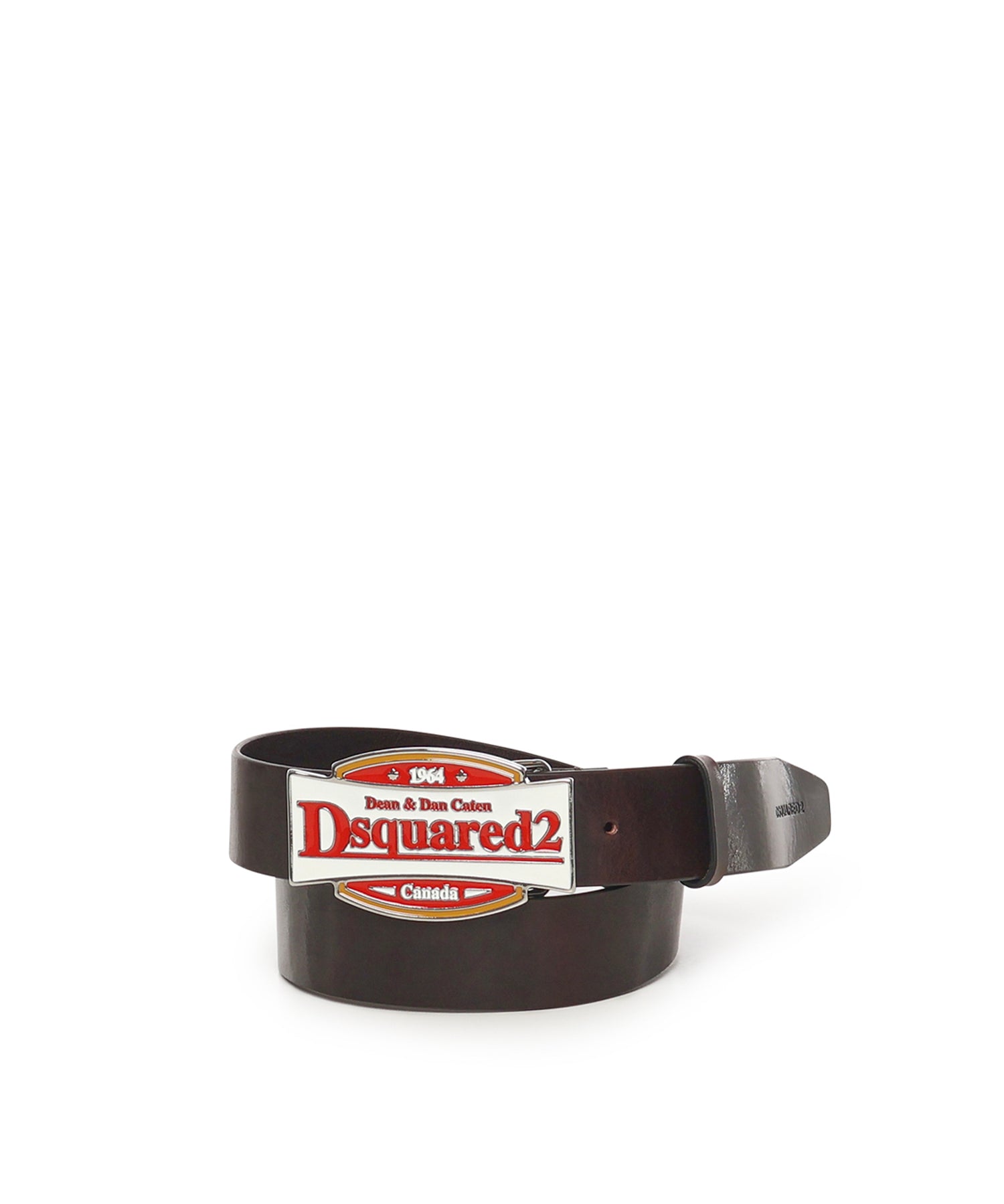 Cintura con placca logo<BR/> BEM0665 M1298 DSQUARED2 