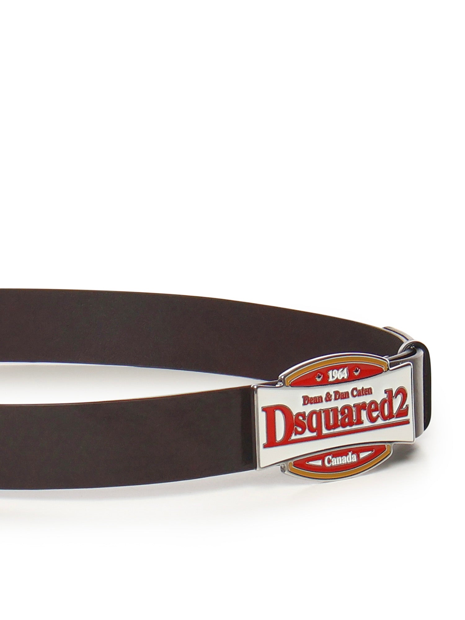 Cintura con placca logo<BR/> BEM0665 M1298 DSQUARED2 