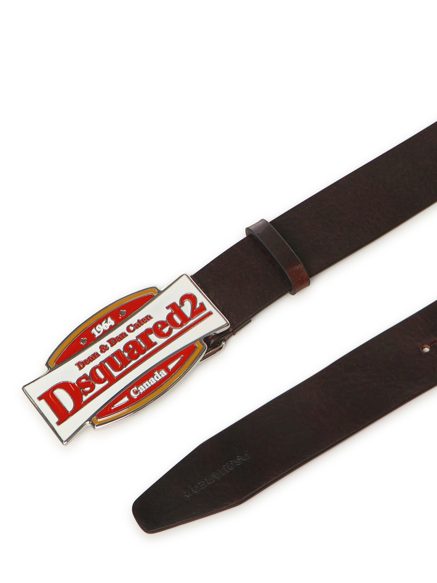 Cintura con placca logo<BR/> BEM0665 M1298 DSQUARED2 