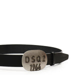 Cintura vintage con placca logo BEM0671 M4162 DSQUARED2 