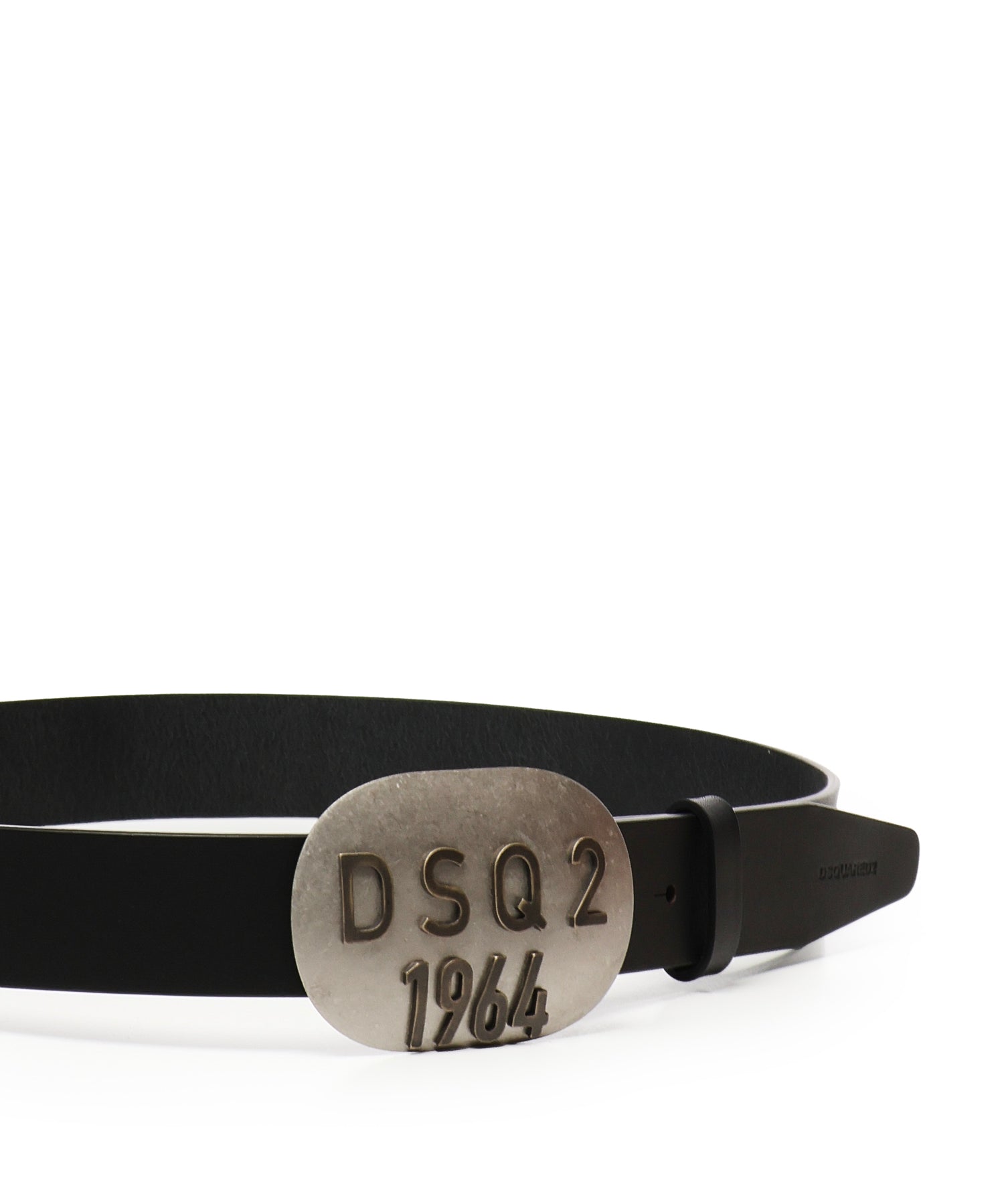 Cintura vintage con placca logo BEM0671 M4162 DSQUARED2 