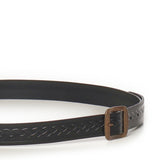 Cintura in pelle intrecciata BEM0673 M916 DSQUARED2 