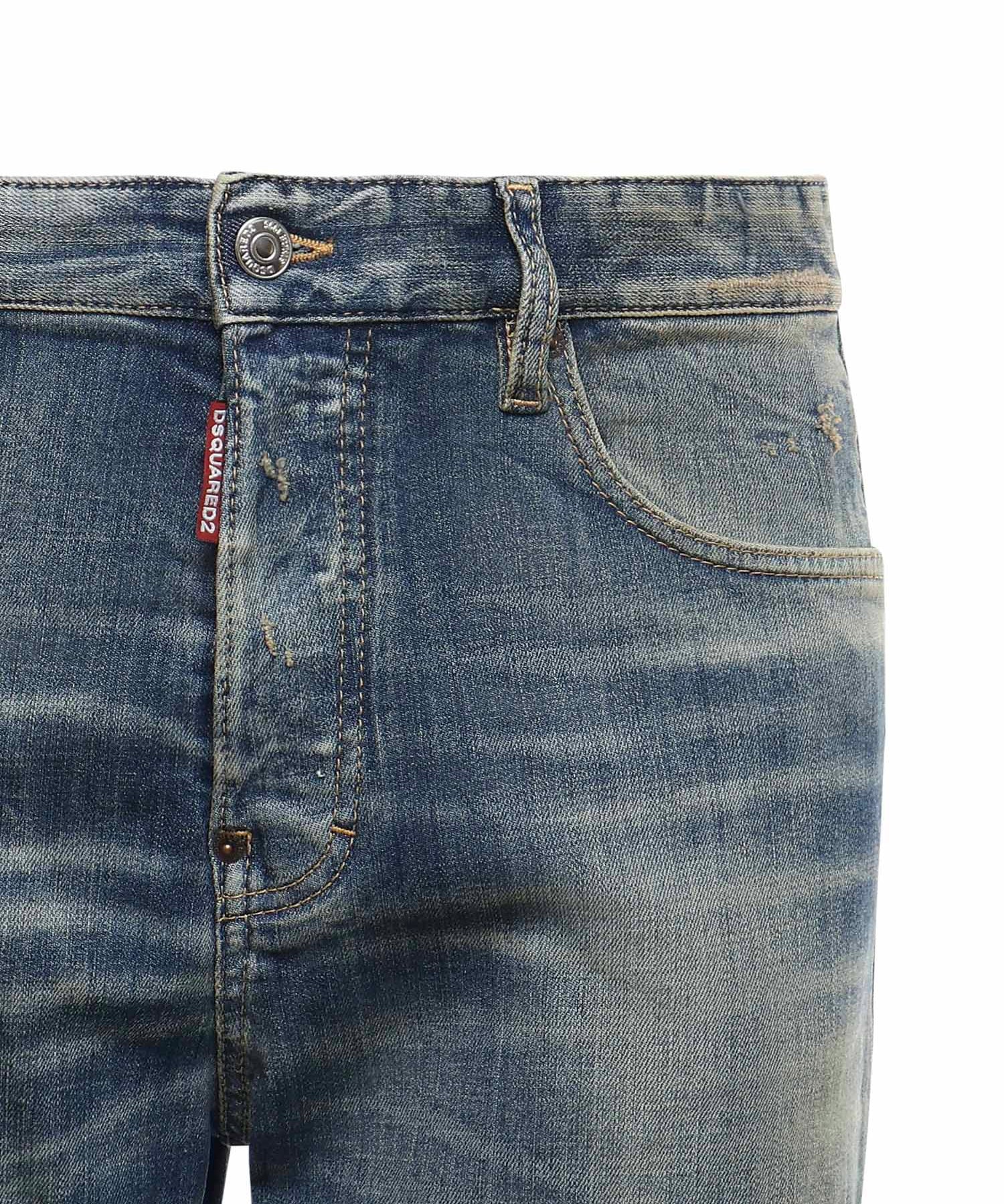 Jeans 642 in denim stretch S71LB1699 S30872470 DSQUARED2 